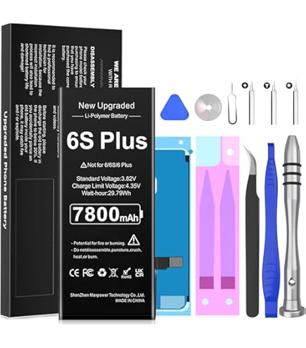 Amazon.com: Upgraded Battery for iPhone 6S, (2025 New